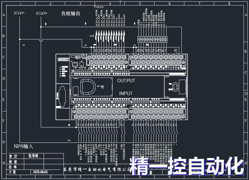PLC接线图 PLC接线图